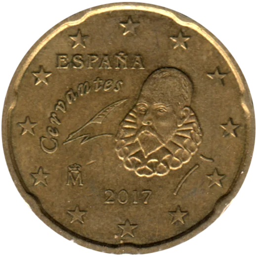 20 cents, 2017 Obverse