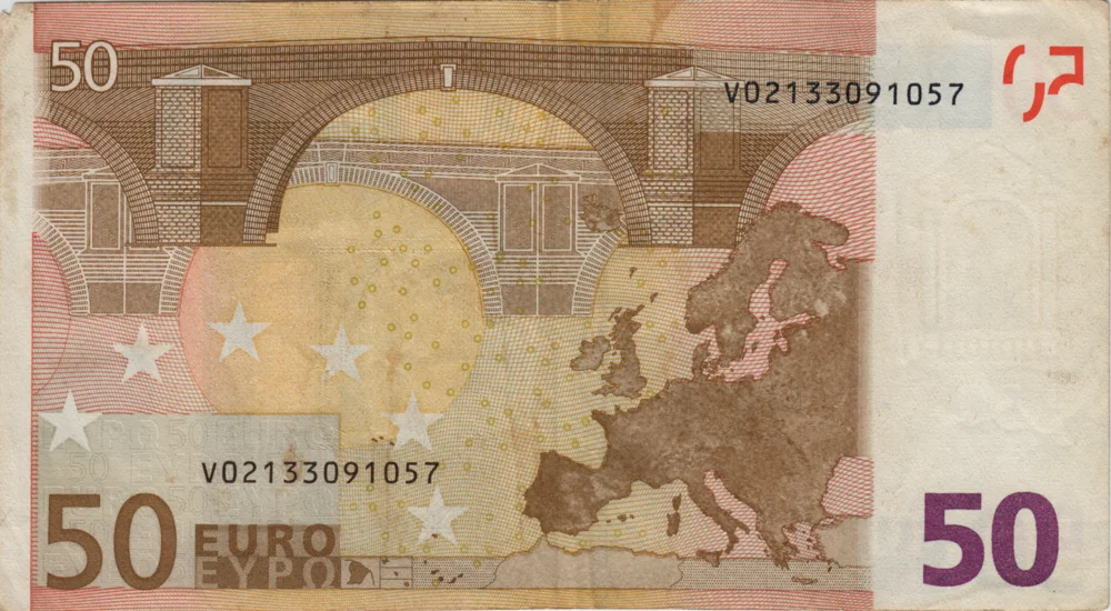 50 Euro, 2002 Reverse