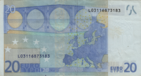 Preview 20 Euro, 2002 reverse