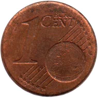Preview 1 cent, 2001 reverse