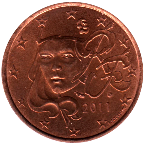 5 cents, 2011 Obverse