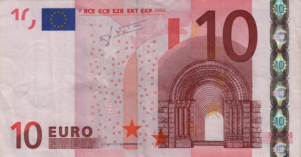 10 Euro, 2002 Obverse