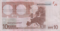 Preview 10 Euro, 2002 reverse