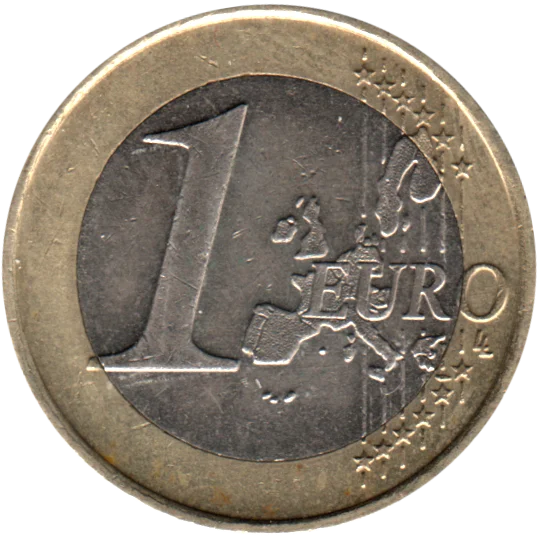 1 Euro, 2002 Reverse