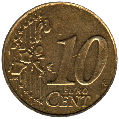 10 cents, 1999 Reverse