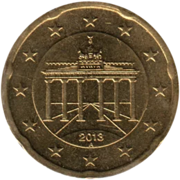 Preview 20 cents, 2013 obverse