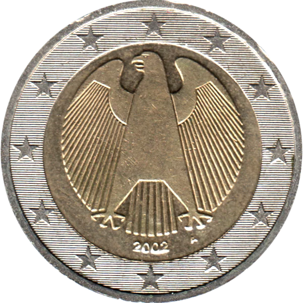 2 Euro, 2002 Obverse
