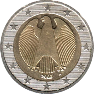 Preview 2 Euro, 2002 obverse