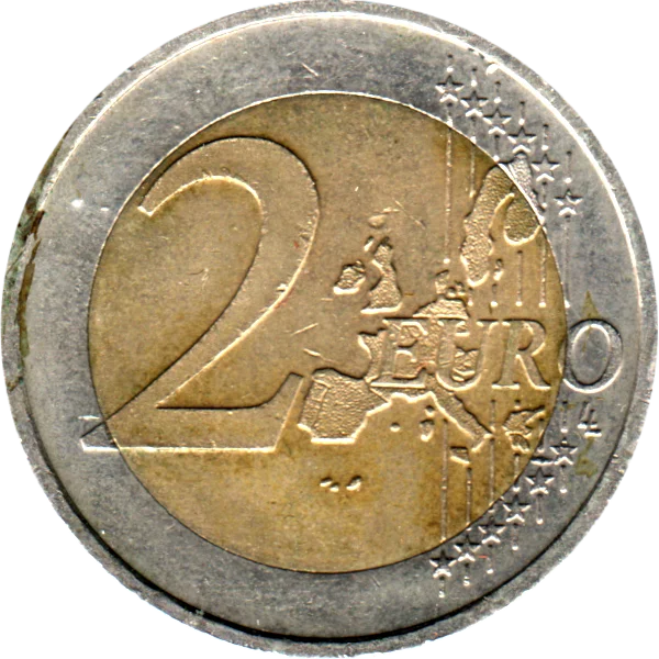 2 Euro, 2002 Reverse