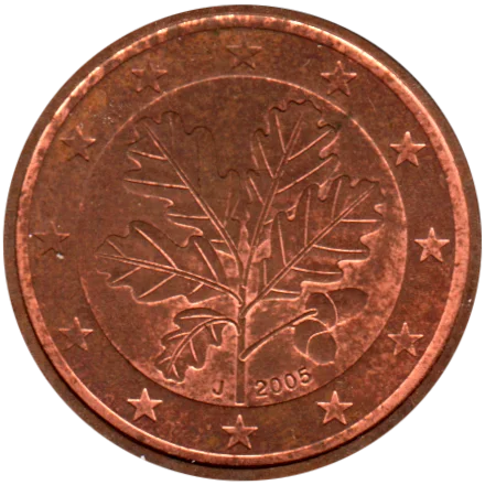 2 cents, 2005 Obverse
