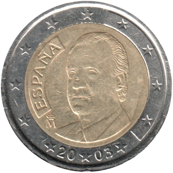 2 Euro, 2003 Obverse