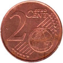 Preview 2 cents, 2020 reverse