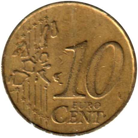 10 cents, 1999 Reverse