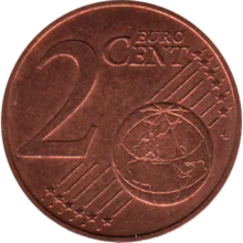 Preview 2 cents, 2013 reverse
