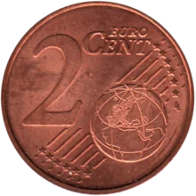 Preview 2 cents, 2020 reverse