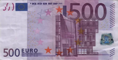 Preview 500 Euro, 2002 obverse