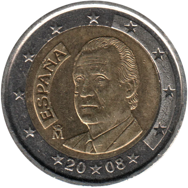 2 Euro, 2008 Obverse