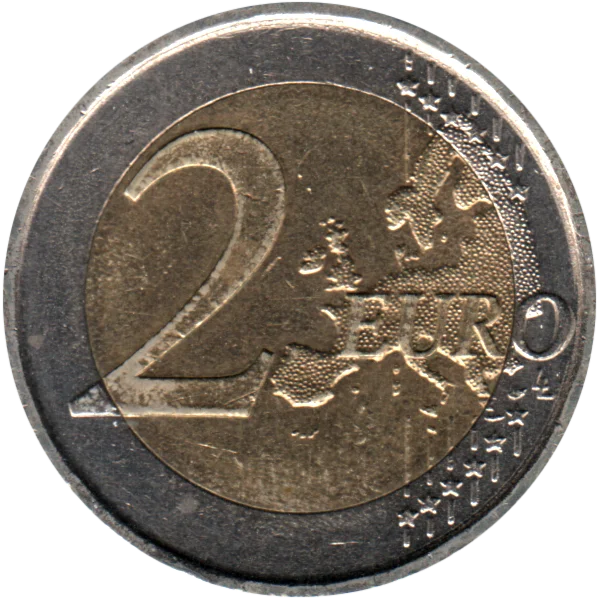 2 Euro, 2008 Reverse