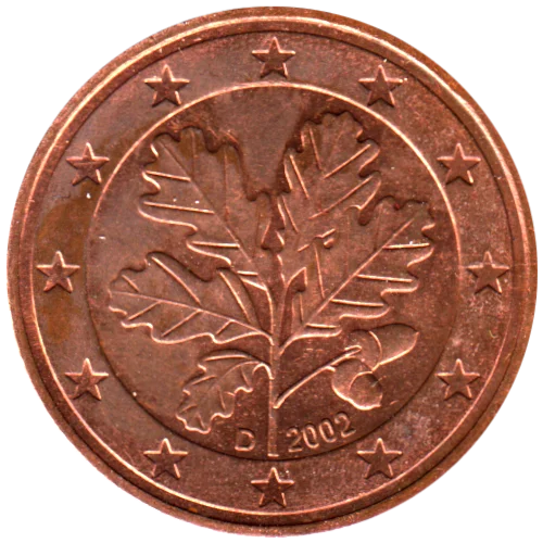 5 cents, 2002 Obverse