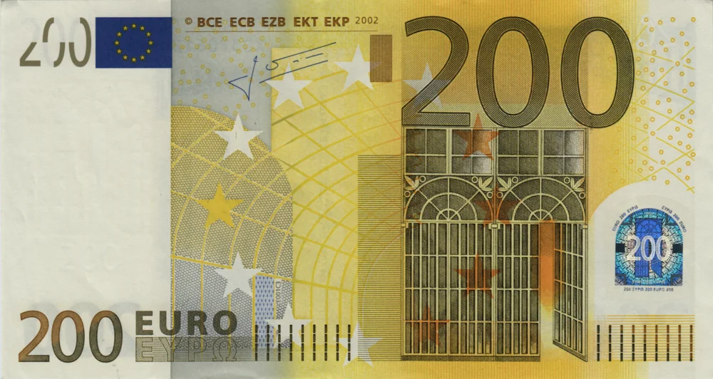 200 Euro, 2002 Obverse