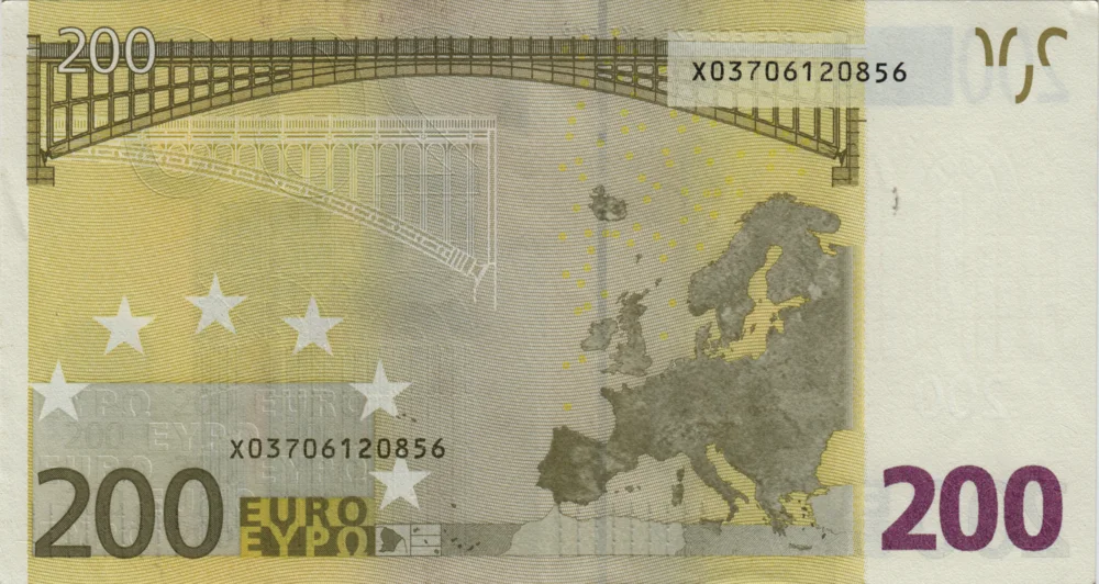 200 Euro, 2002 Reverse