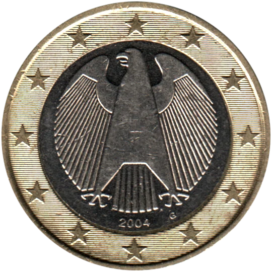 1 Euro, 2004 Obverse