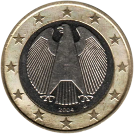 Preview 1 Euro, 2004 obverse