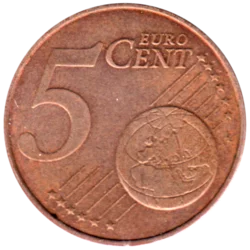 Preview 5 cents, 2009 reverse