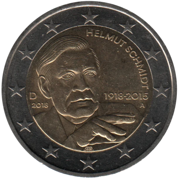 2 Euro, 2018 Obverse