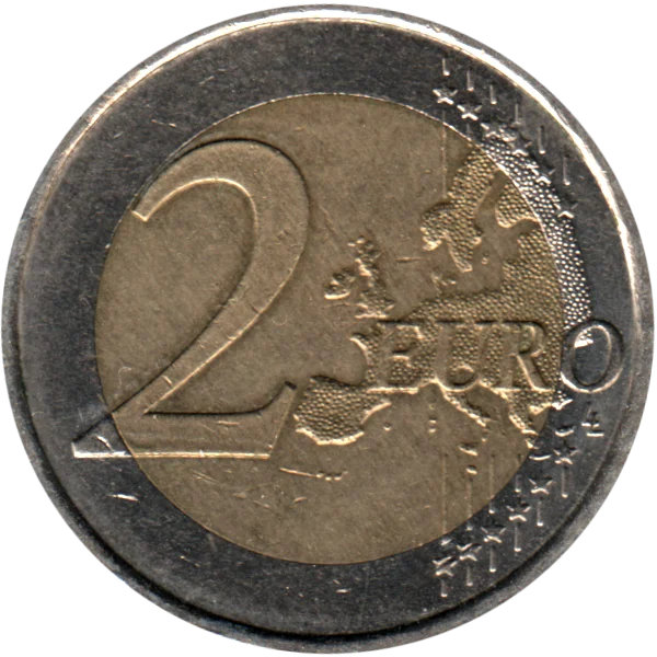2 Euro, 2015 Reverse