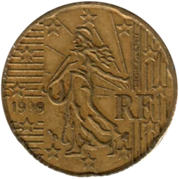Preview 20 cents, 1999 obverse