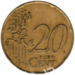 Preview 20 cents, 1999 reverse