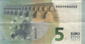 Preview 5 Euro, 2013 reverse