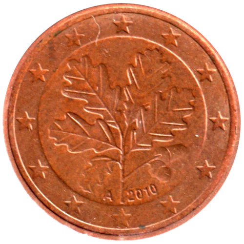 5 cents, 2010 Obverse