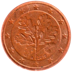 Preview 5 cents, 2010 obverse