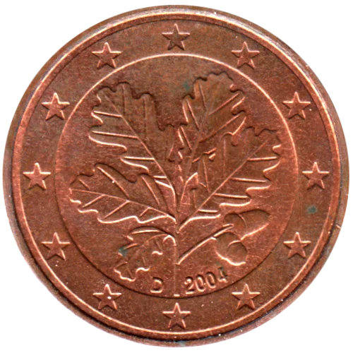 5 cents, 2004 Obverse