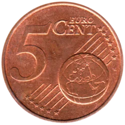 Preview 5 cents, 2004 reverse