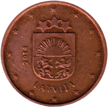 1 cent, 2014 Obverse
