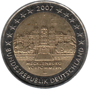 Preview 2 Euro, 2007 obverse
