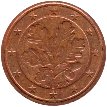 2 cents, 2005 Obverse