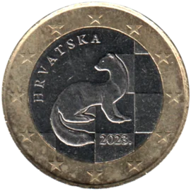 Preview 1 Euro, 2023 obverse