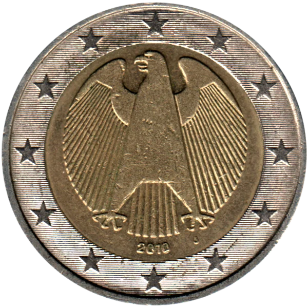 2 Euro, 2010 Obverse