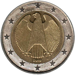Preview 2 Euro, 2010 obverse
