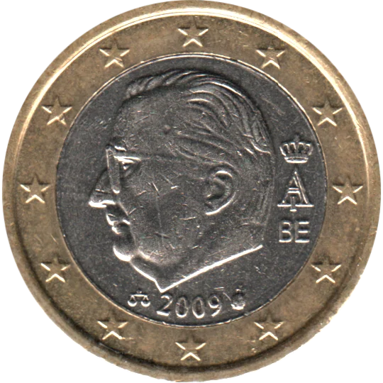 1 Euro, 2009 Obverse