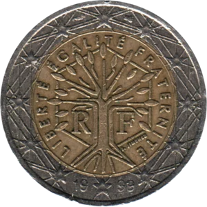 Preview 2 Euro, 1999 obverse