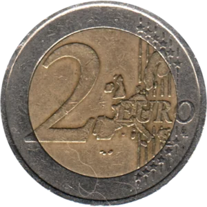 Preview 2 Euro, 1999 reverse