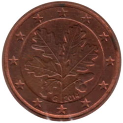 Preview 5 cents, 2014 obverse