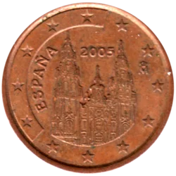 Preview 5 cents, 2005 obverse