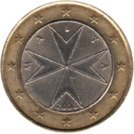Preview 1 Euro, 2008 obverse