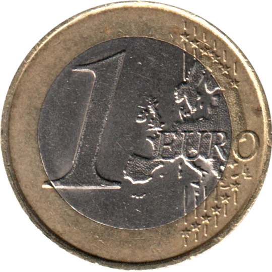 1 Euro, 2008 Reverse